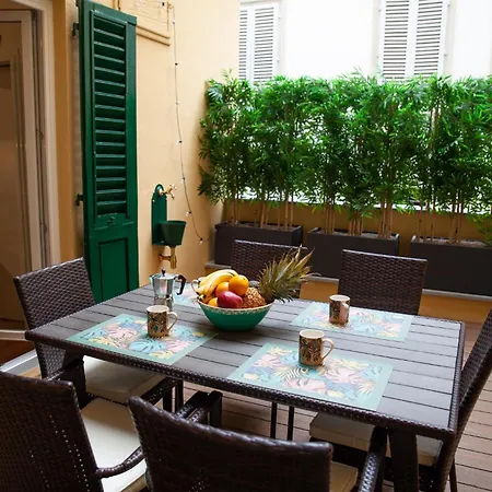 公寓 Florentine Jungle Large Terrace Near The Station